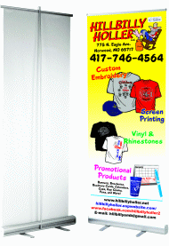 promotional free standing signs, banners, posters
