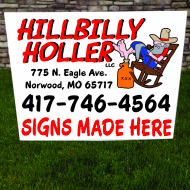 customized advertizing yard signs